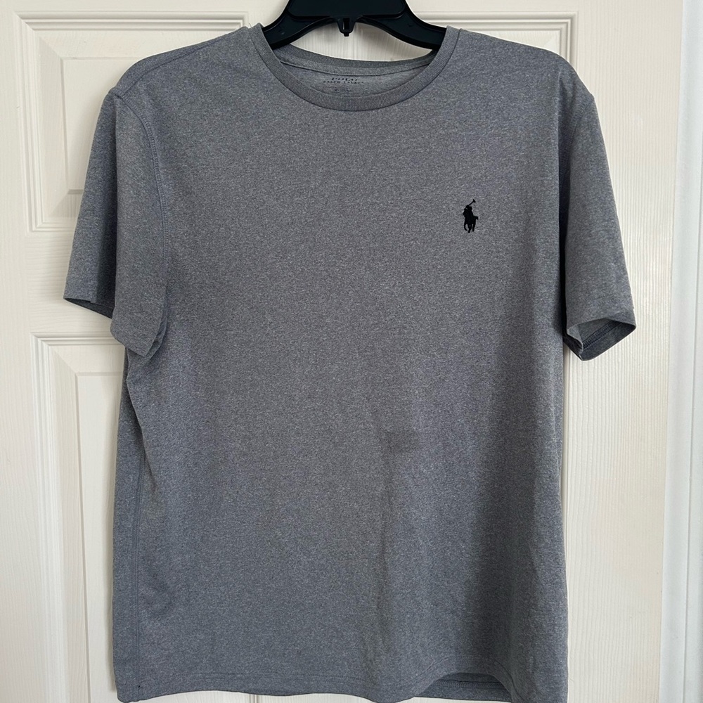 Polo by Ralph Lauren Gray T-Shirt for Men Size M dri fit